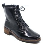 Solidus bottine zwart lak leder 61000 K